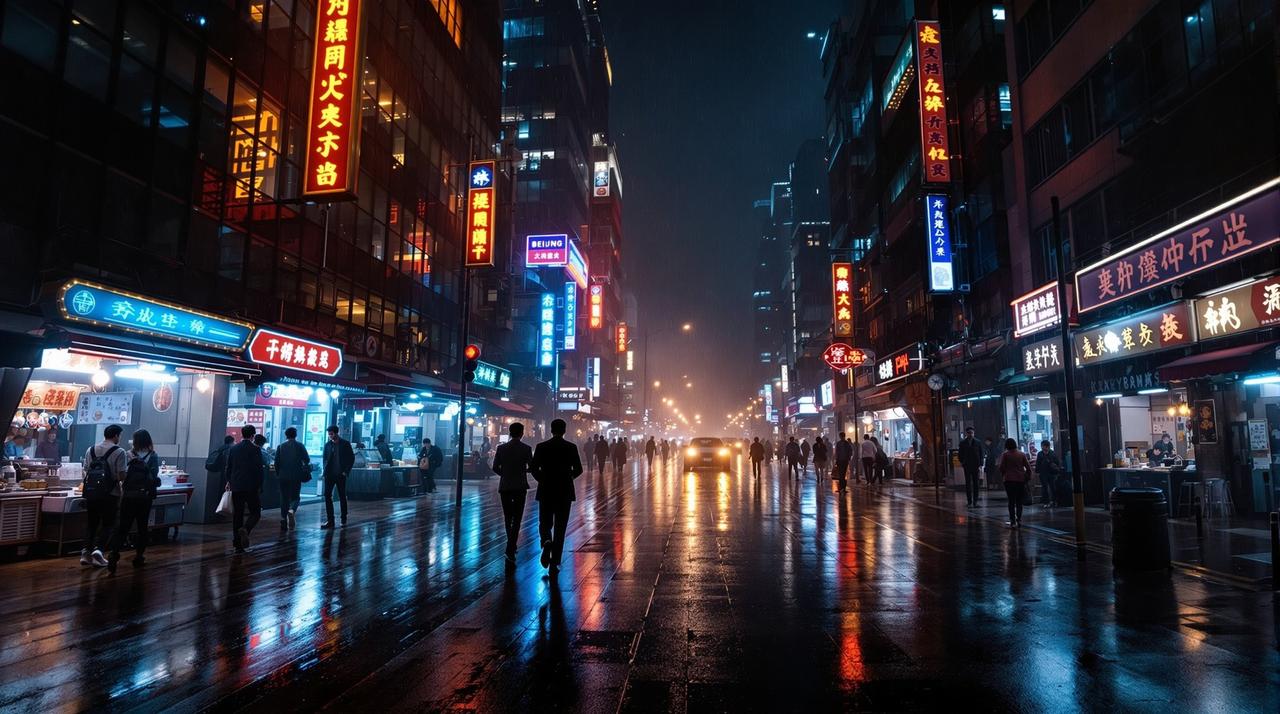 神马影院手机作品《都市之光》场景图