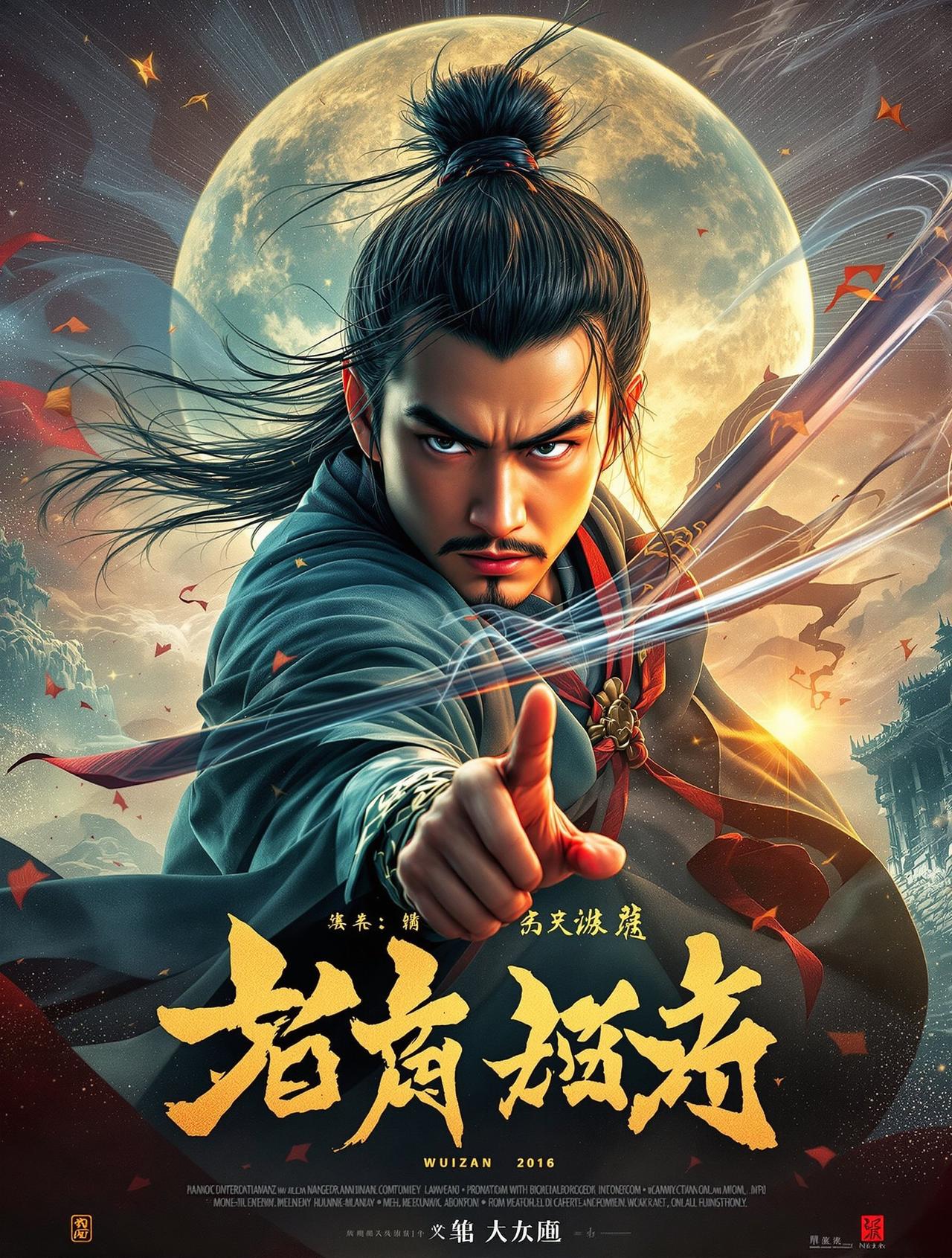神马影院手机作品《笑闹江湖》海报