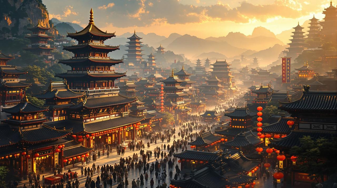 神马影院手机作品《长安十二时辰》场景图